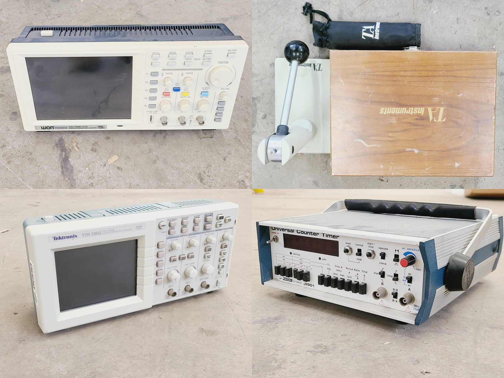 Image of Mixed Job Lot of Laboratory Equipment - Nikon, Tektronix, Mettler Toledo, Thermo