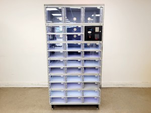 Thumbnail image of Apex Industrial Technologies Model 3564 Smart Locker - Grey