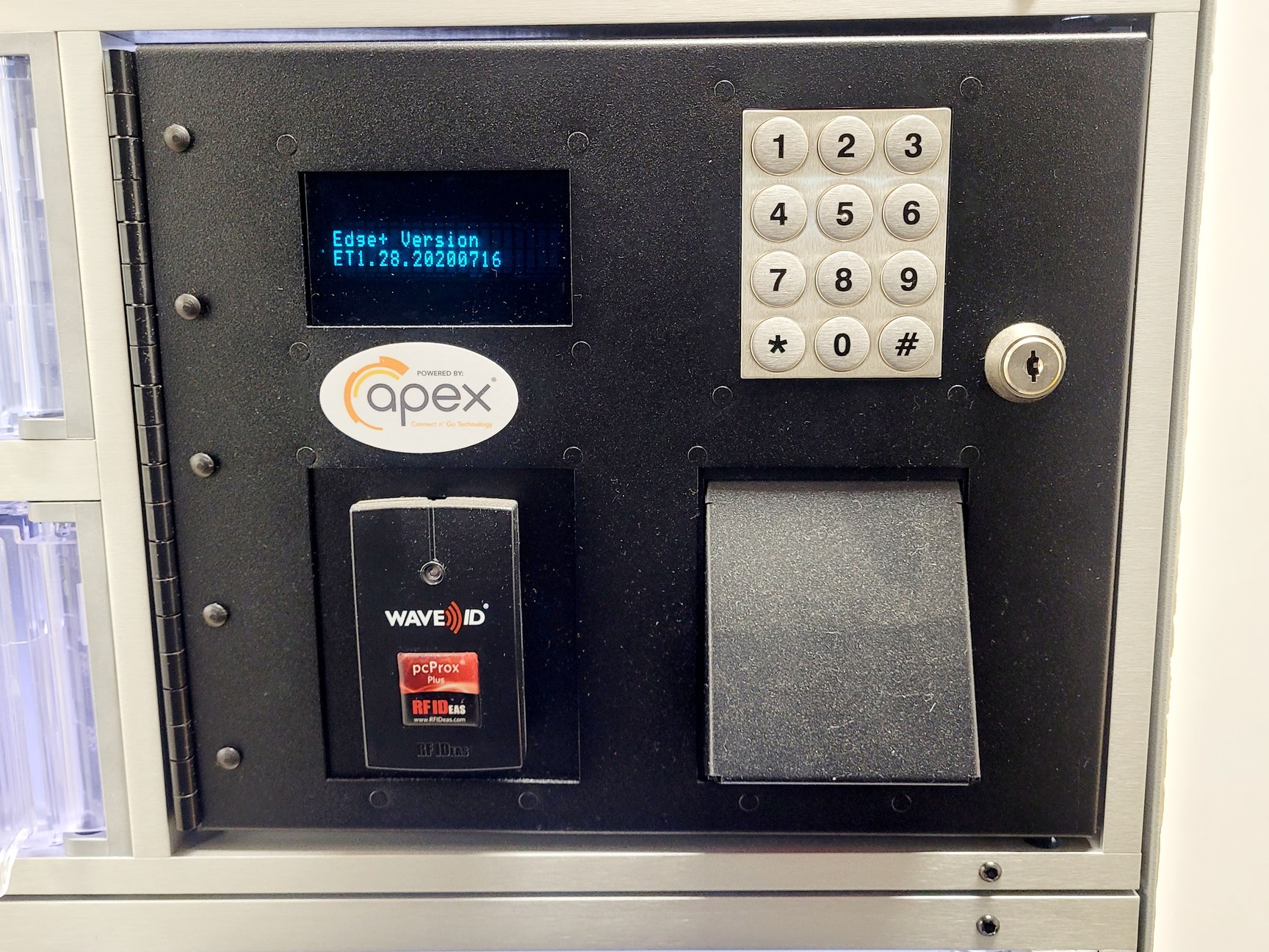 Image of Apex Industrial Technologies Model 3564 Smart Locker - Grey