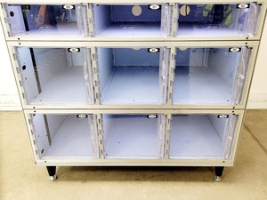 Thumbnail image of Apex Industrial Technologies Model 3564 Smart Locker - Grey