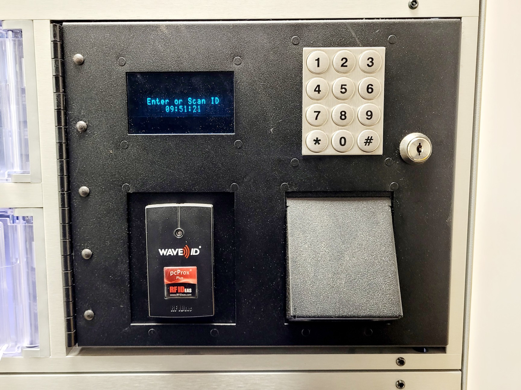 Image of Apex Industrial Technologies Model 3564 Smart Locker - Grey