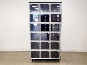 Image of Apex Industrial Technologies Model 3564 Smart Locker - Black
