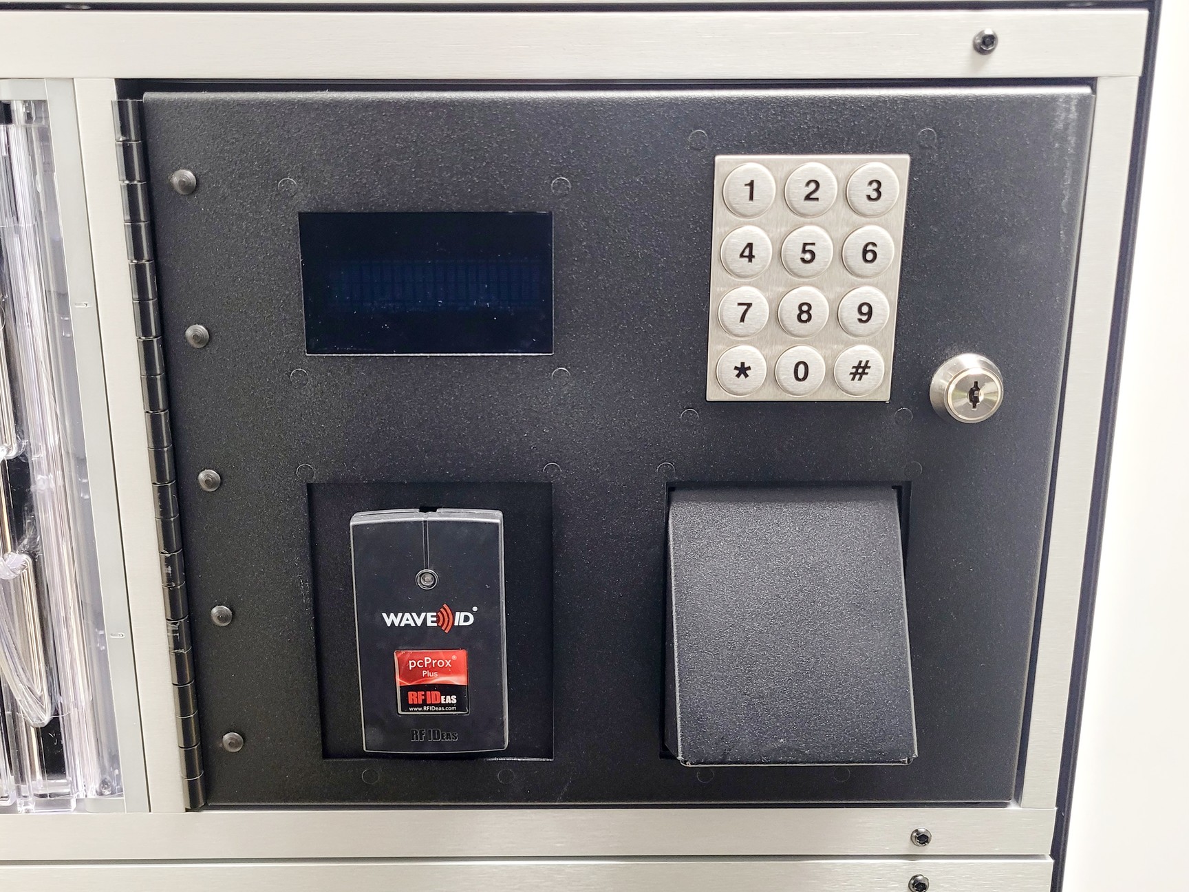 Image of Apex Industrial Technologies Model 3564 Smart Locker - Black