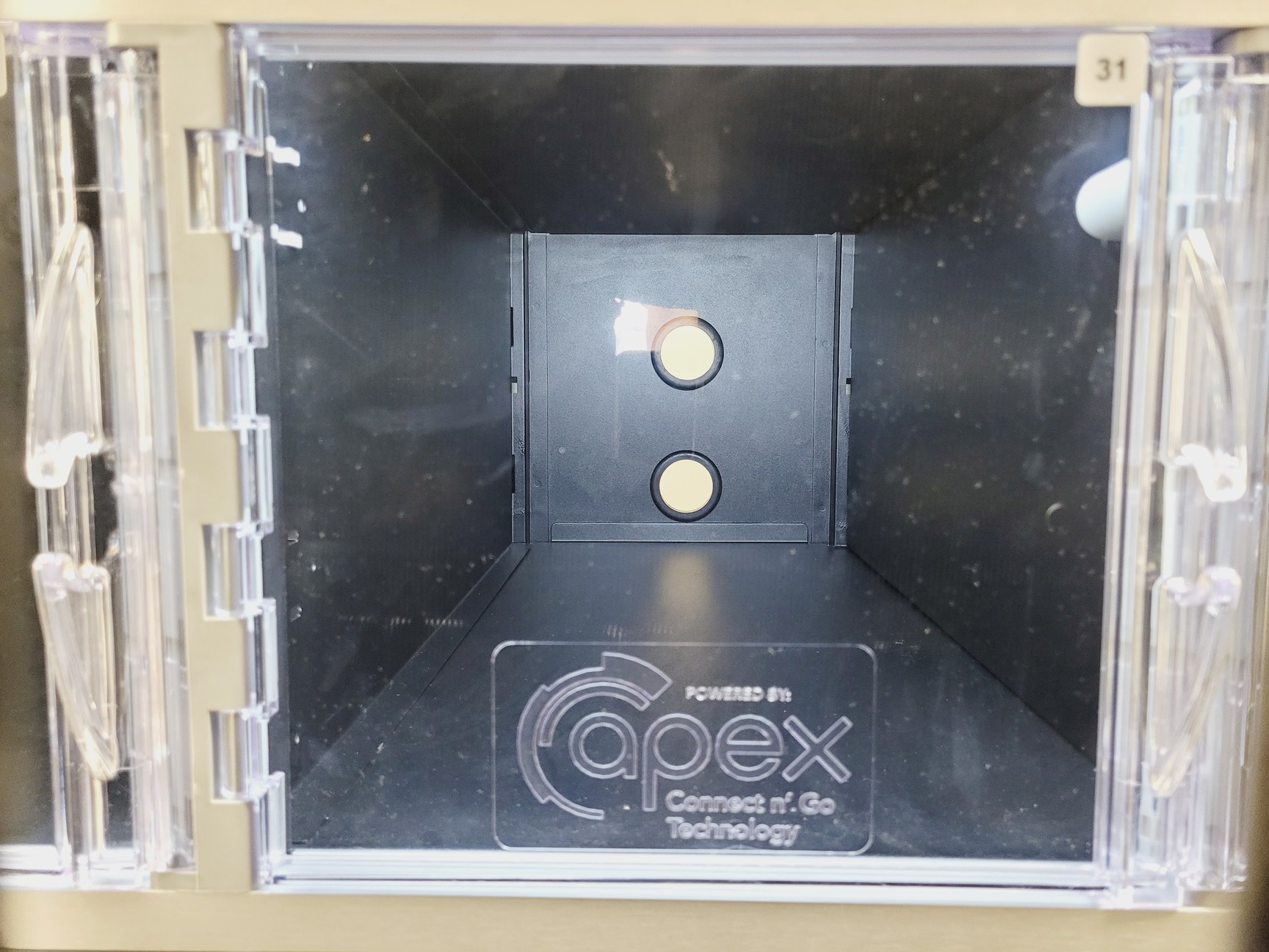 Image of Apex Industrial Technologies Model 3564 Smart Locker - Black