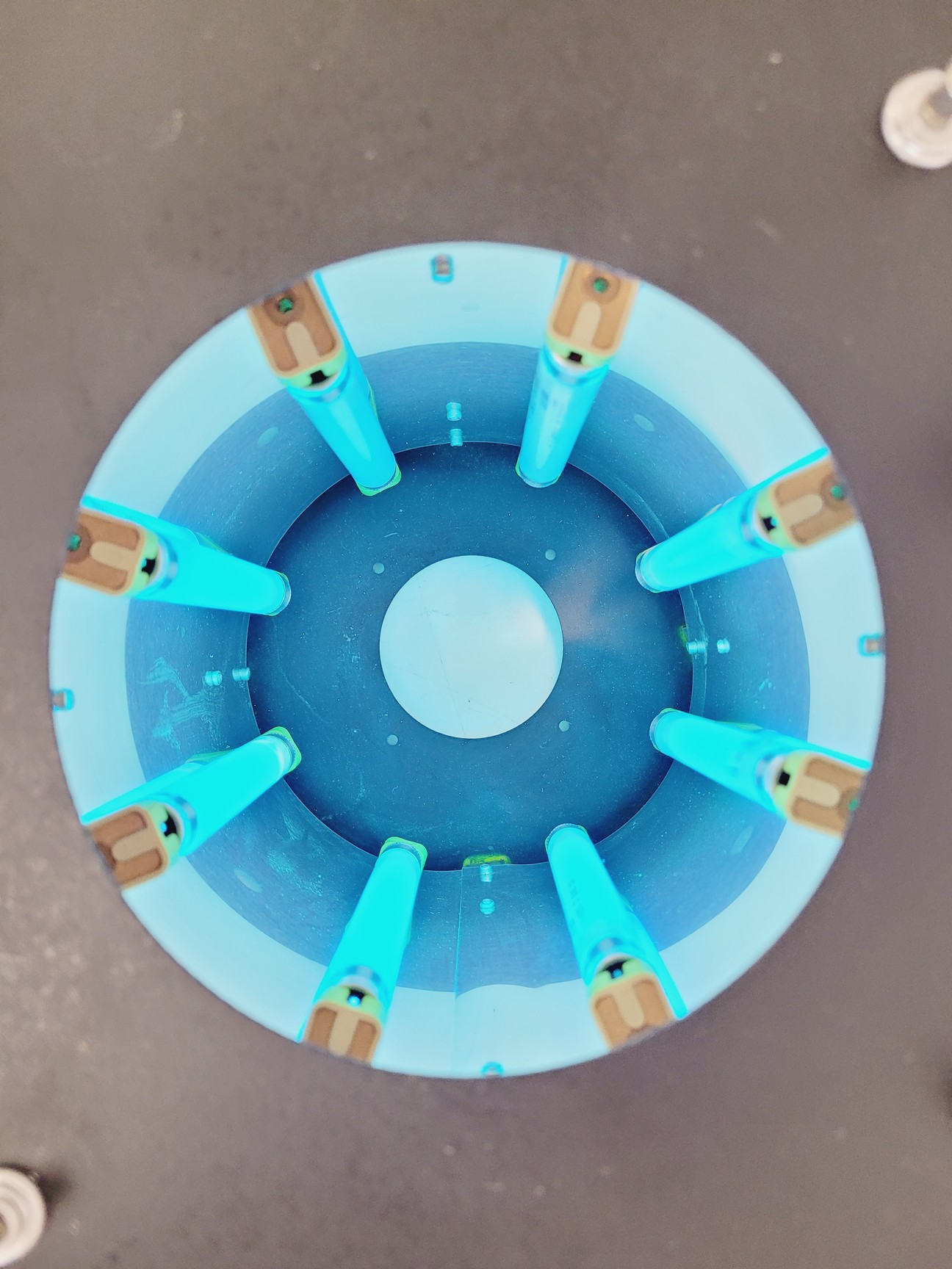 Image of Rayonet Photochemical Reactor with Step Down Transformer Lab