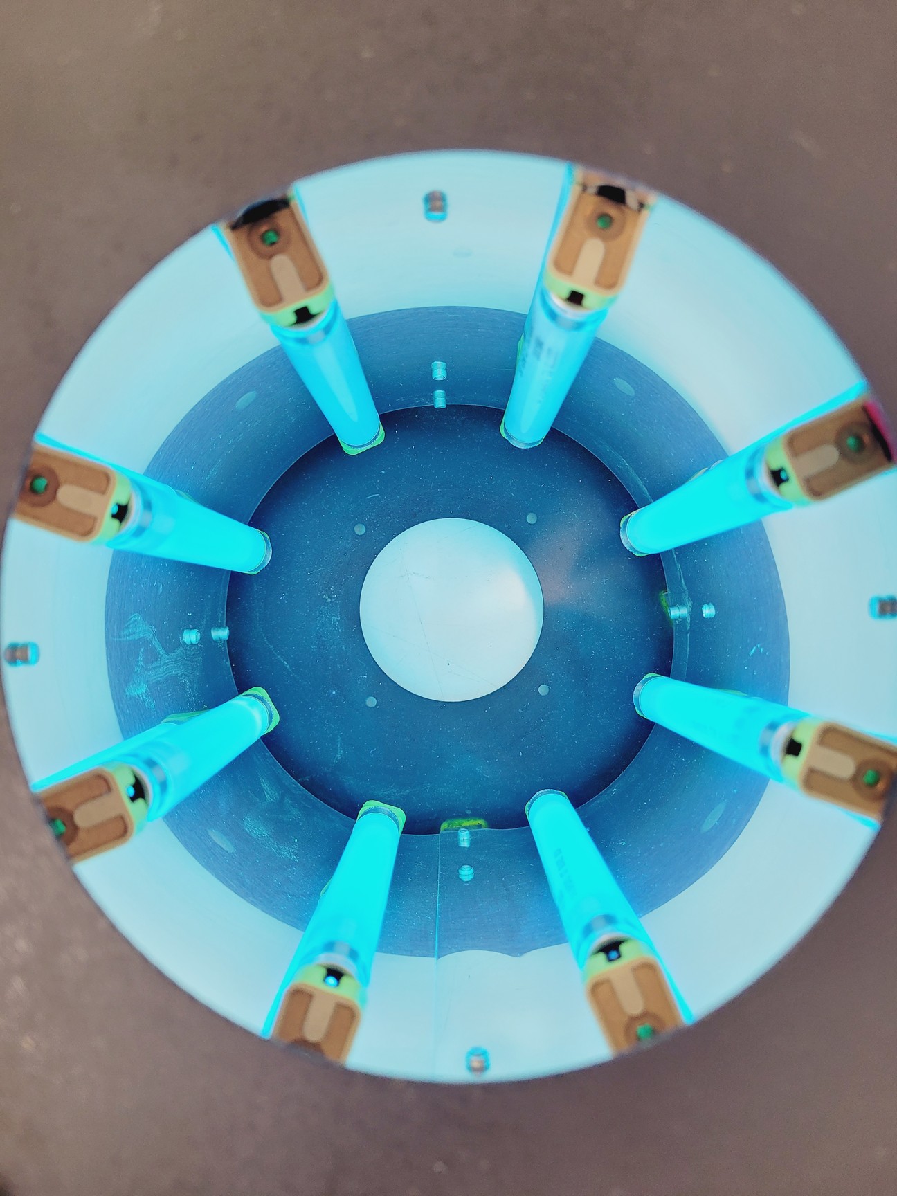 Image of Rayonet Photochemical Reactor with Step Down Transformer Lab