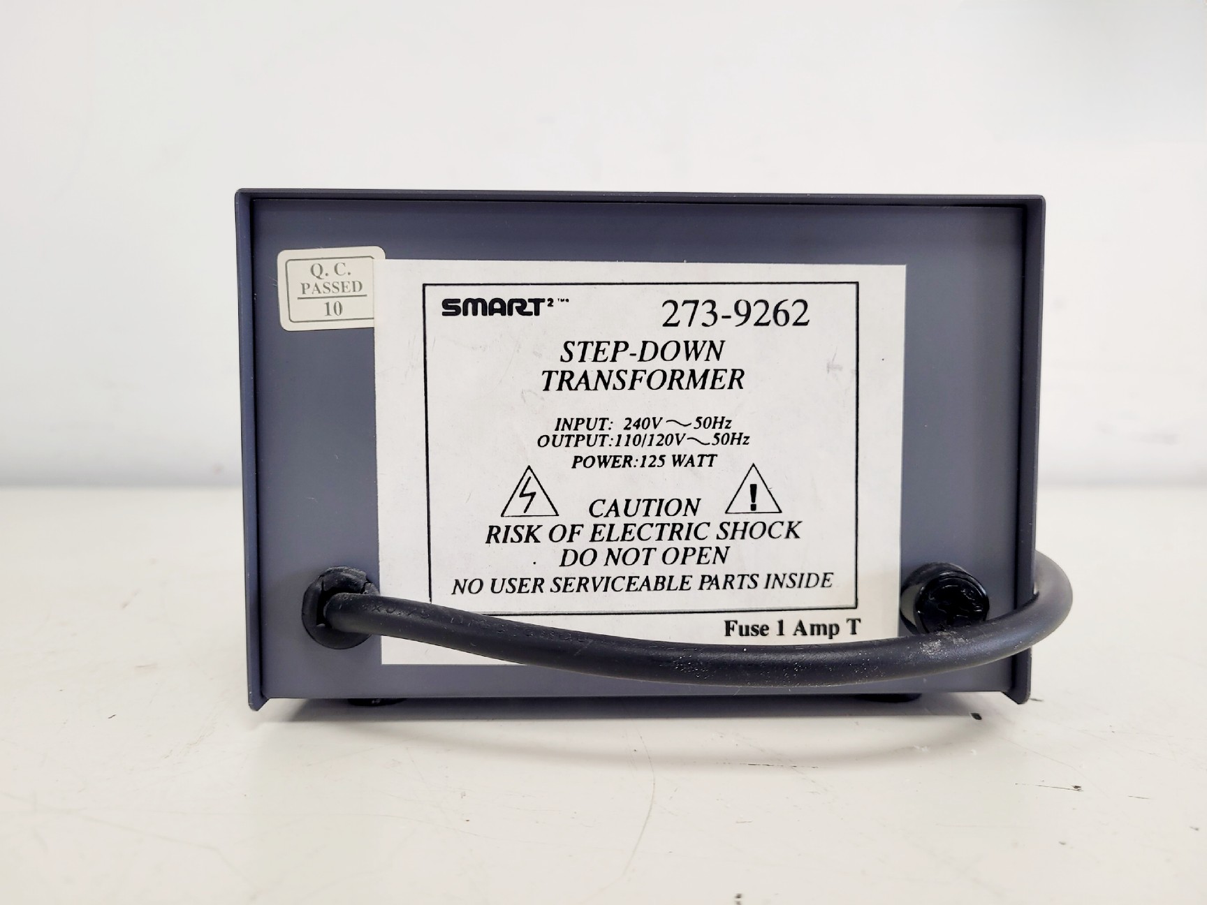 Image of Rayonet Photochemical Reactor with Step Down Transformer Lab