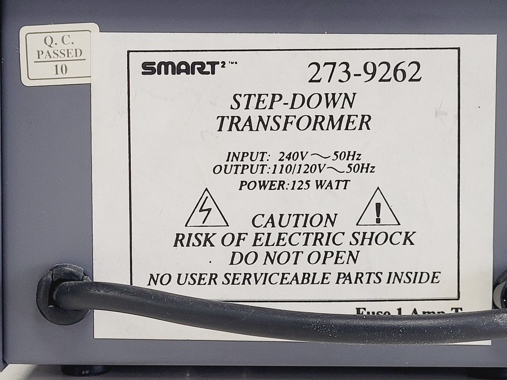 Image of Rayonet Photochemical Reactor with Step Down Transformer Lab