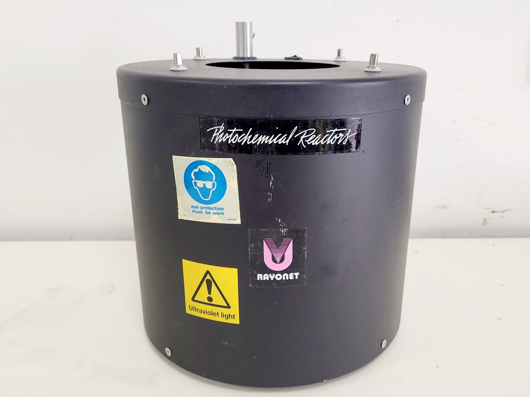 Image of Rayonet Photochemical Reactor with Step Down Transformer Lab