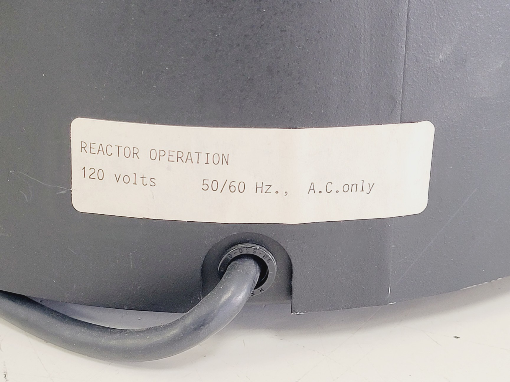 Image of Rayonet Photochemical Reactor with Step Down Transformer Lab