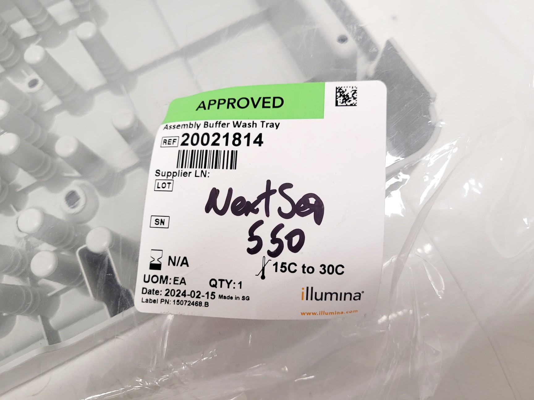 Image of Illumina NextSeq 550 DNA Sequencer Lab