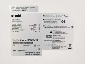 Thumbnail image of PCHBI MCO-230AICUV-PE CO2 Incubator