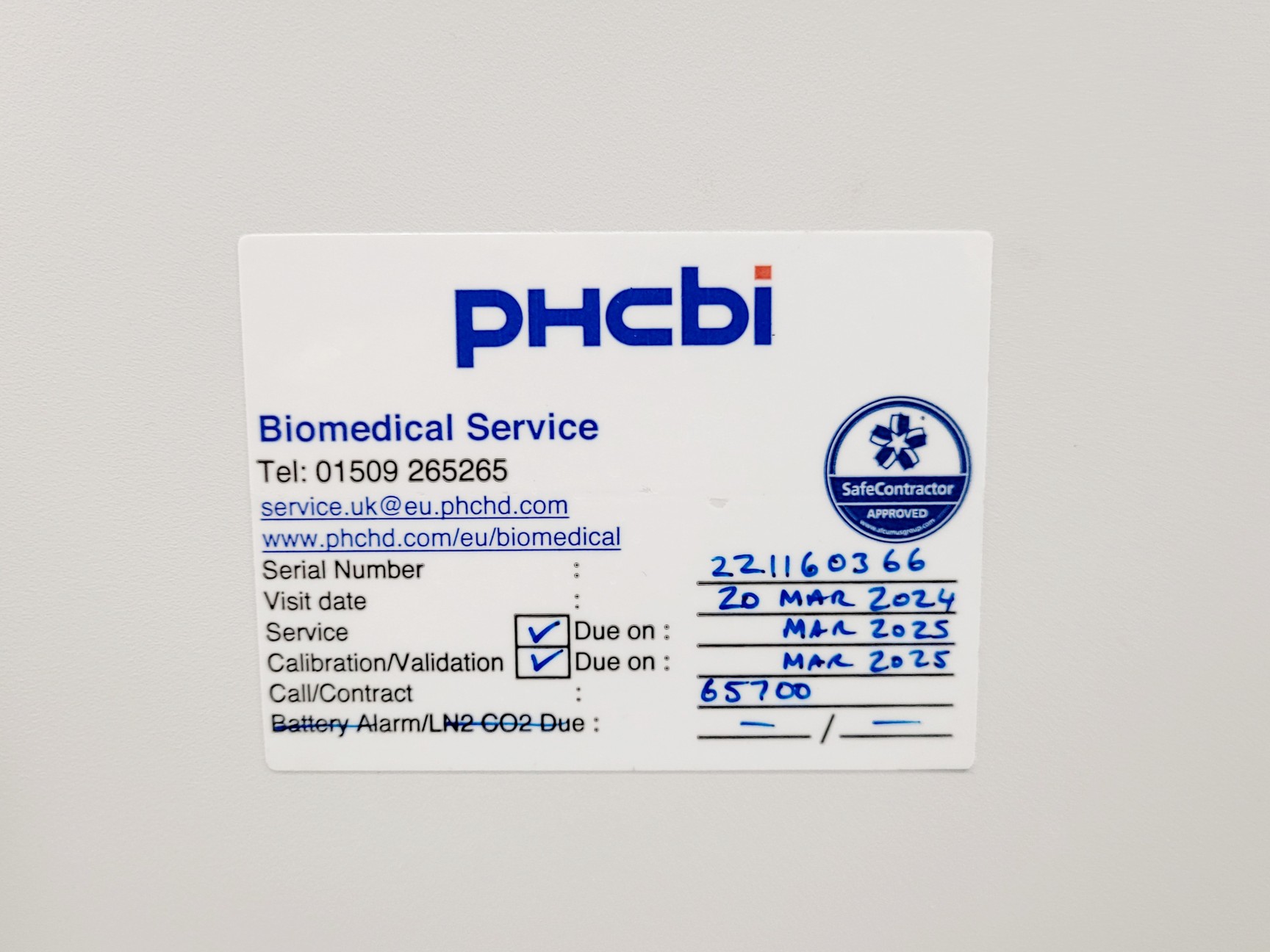 Image of PCHBI MCO-230AICUV-PE CO2 Incubator
