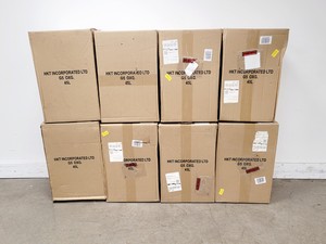 Image of Job Lot of 8 x Yellow Pedal Bins (45L)
