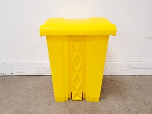 Thumbnail image of Job Lot of 8 x Yellow Pedal Bins (45L)