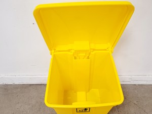 Thumbnail image of Job Lot of 8 x Yellow Pedal Bins (45L)