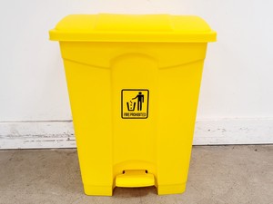 Thumbnail image of Job Lot of 24 x Yellow Pedal Bins (68L)