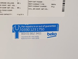 Thumbnail image of Beko FS4823W Freezer