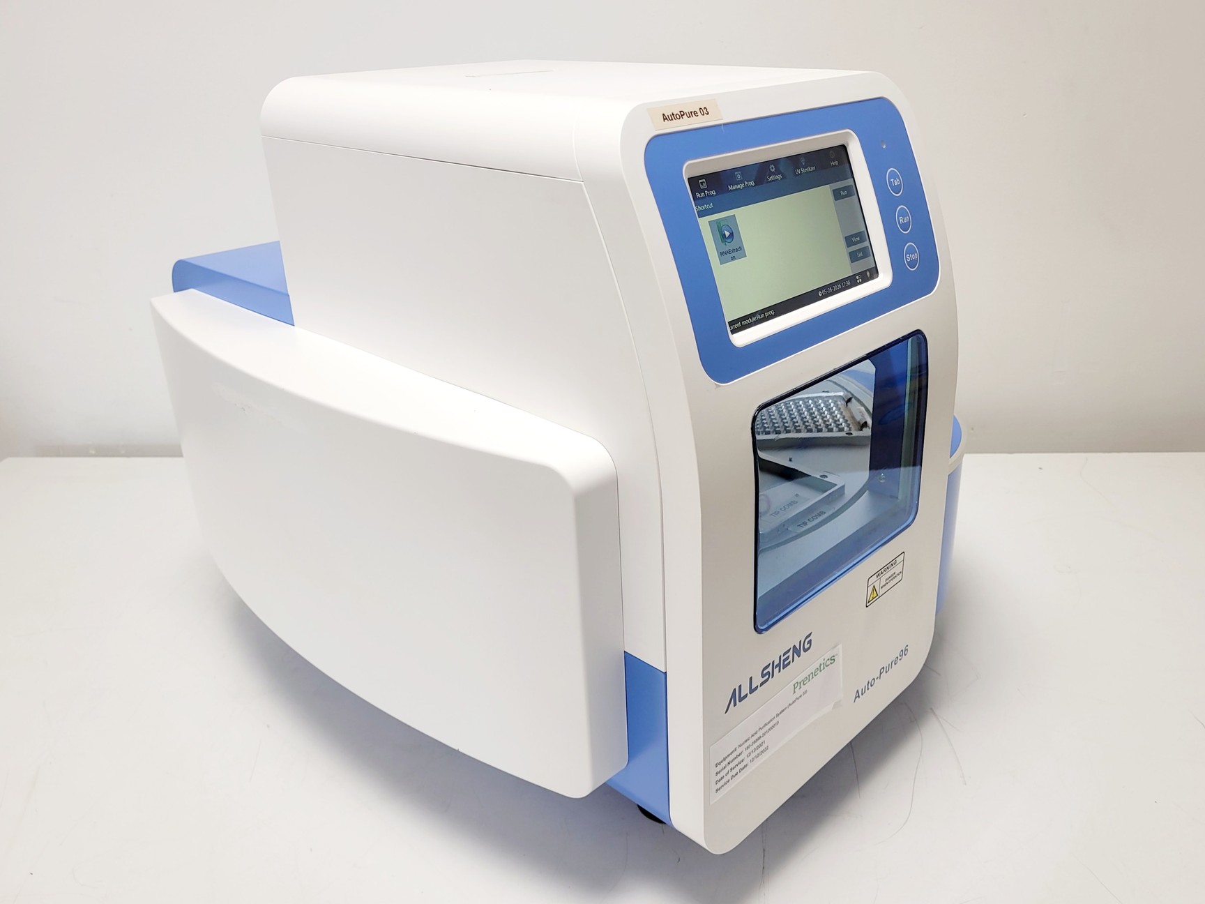 Image of Allsheng Auto-Pure 96 Nucleic Acid Purification System Lab