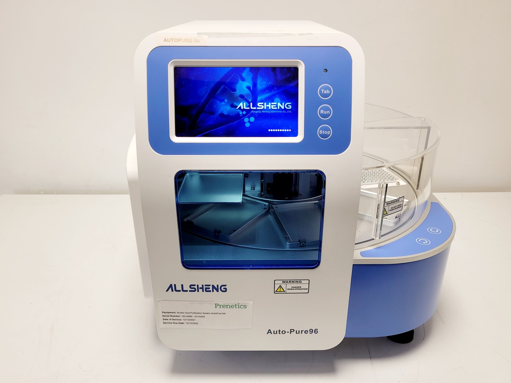 Image of Allsheng Auto-Pure 96 Nucleic Acid Purification System