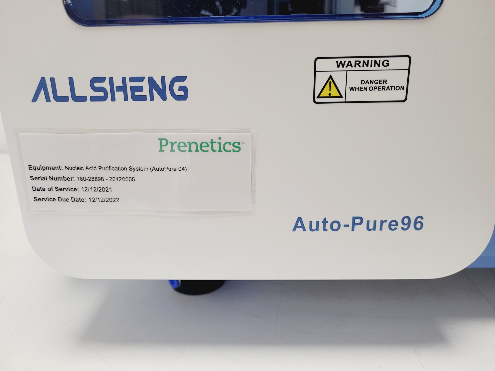 Image of Allsheng Auto-Pure 96 Nucleic Acid Purification System