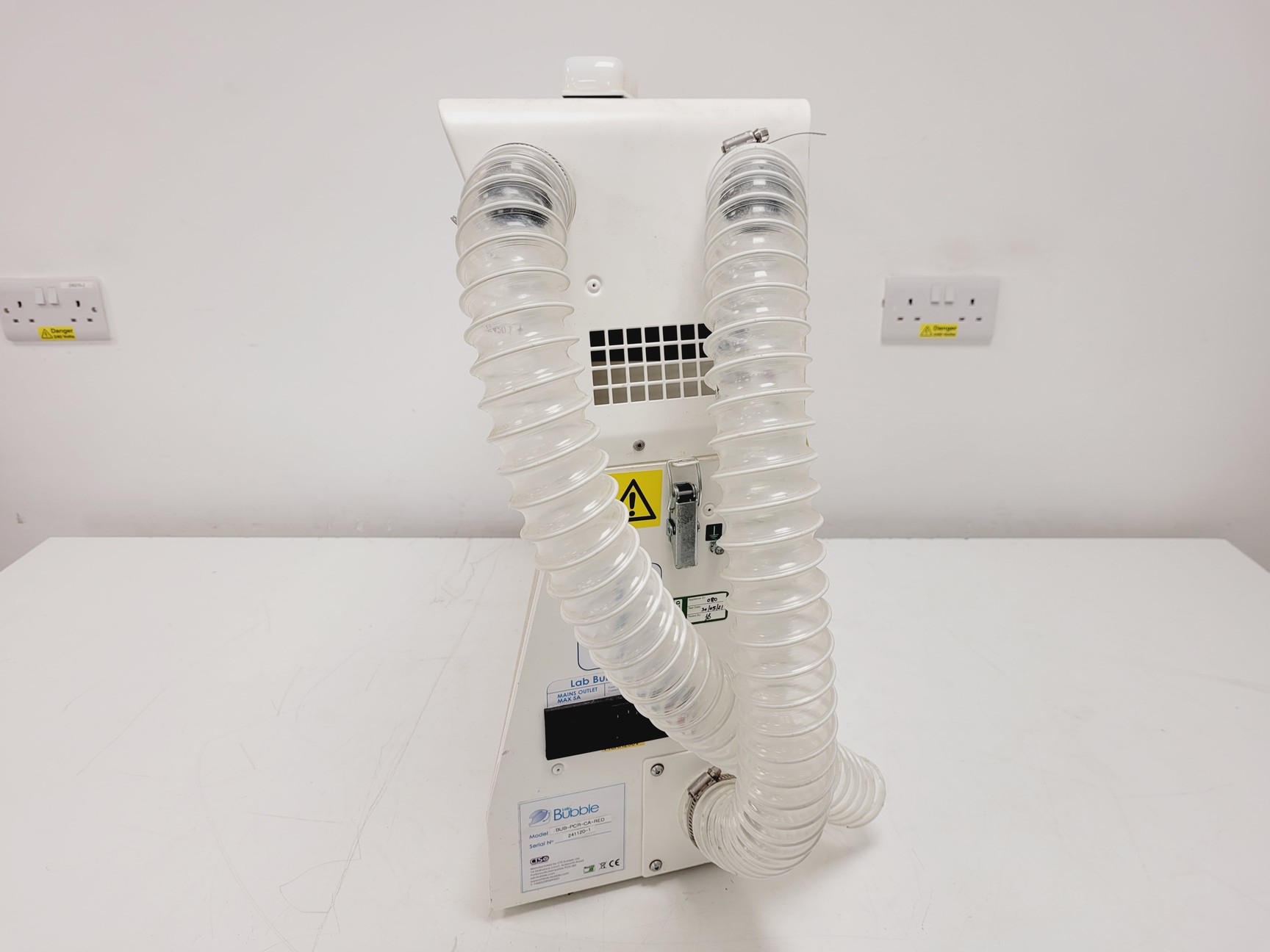 Image of Lab Bubble Sample Protection PCR Bubble BUB-PCR-SA-RED w/ Fan Unit