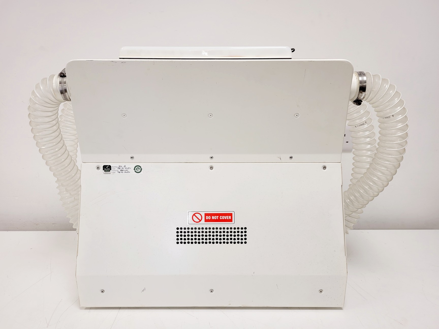 Image of Lab Bubble Sample Protection PCR Bubble BUB-PCR-SA-RED w/ Fan Unit