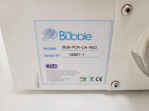 Thumbnail image of Lab Bubble PCR Bubble Sample Protection UV BUB-PCR-SA-RED w/ Fan Unit