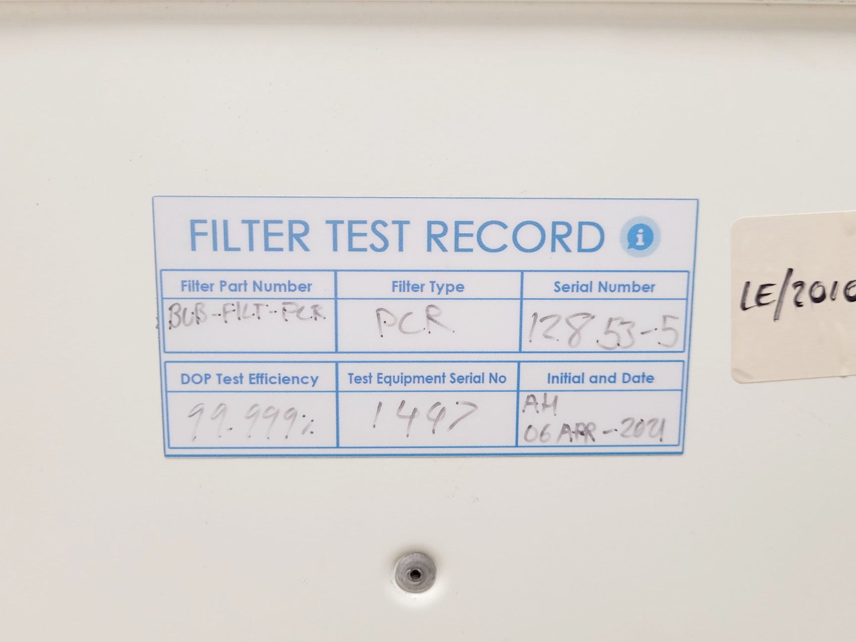 Image of Lab Bubble PCR Bubble Sample Protection UV BUB-PCR-SA-RED w/ Fan Unit