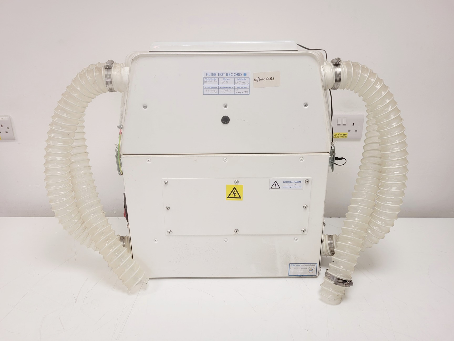 Image of Lab Bubble PCR Bubble Sample Protection UV BUB-PCR-SA-RED w/ Fan Unit