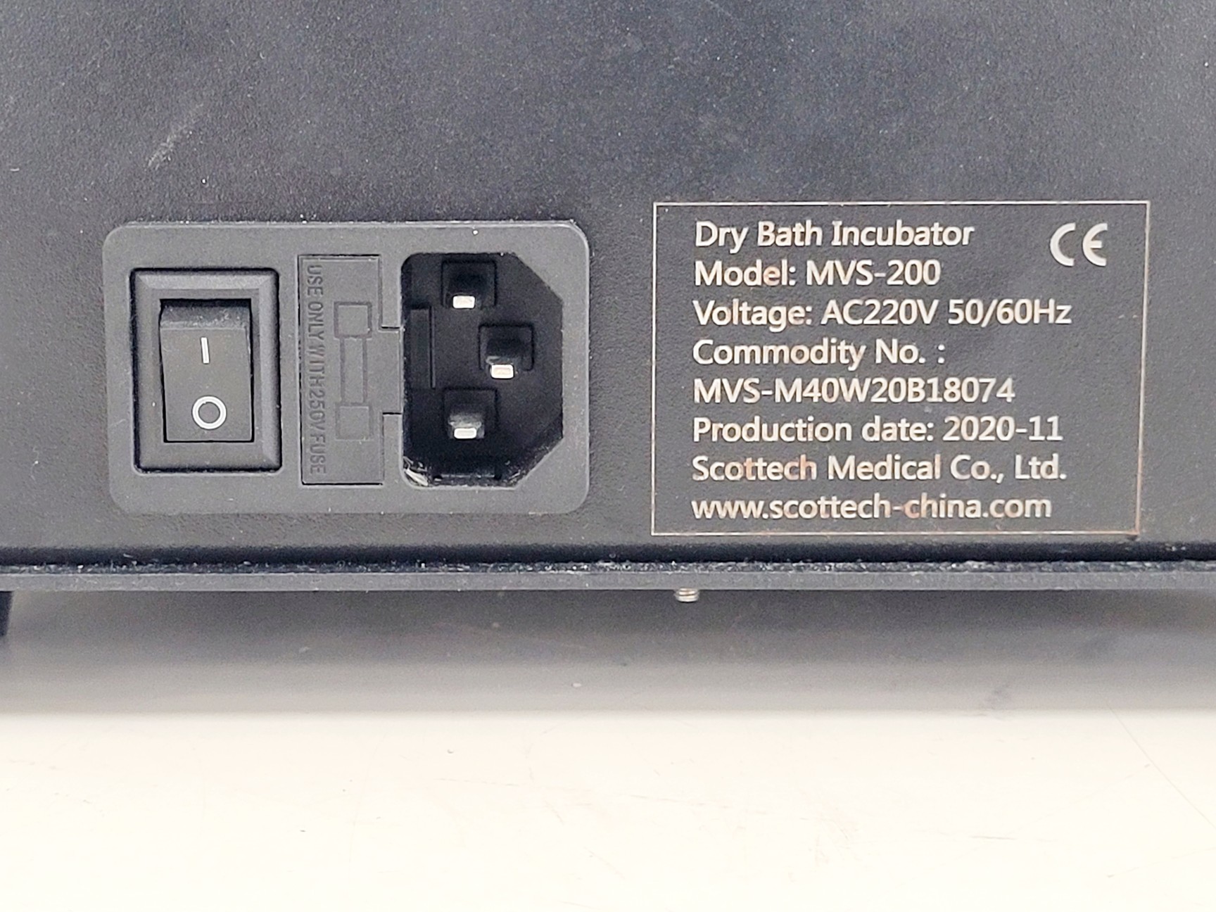 Image of Scottech Medical MVESURE MVS-200 Dry Block Heater