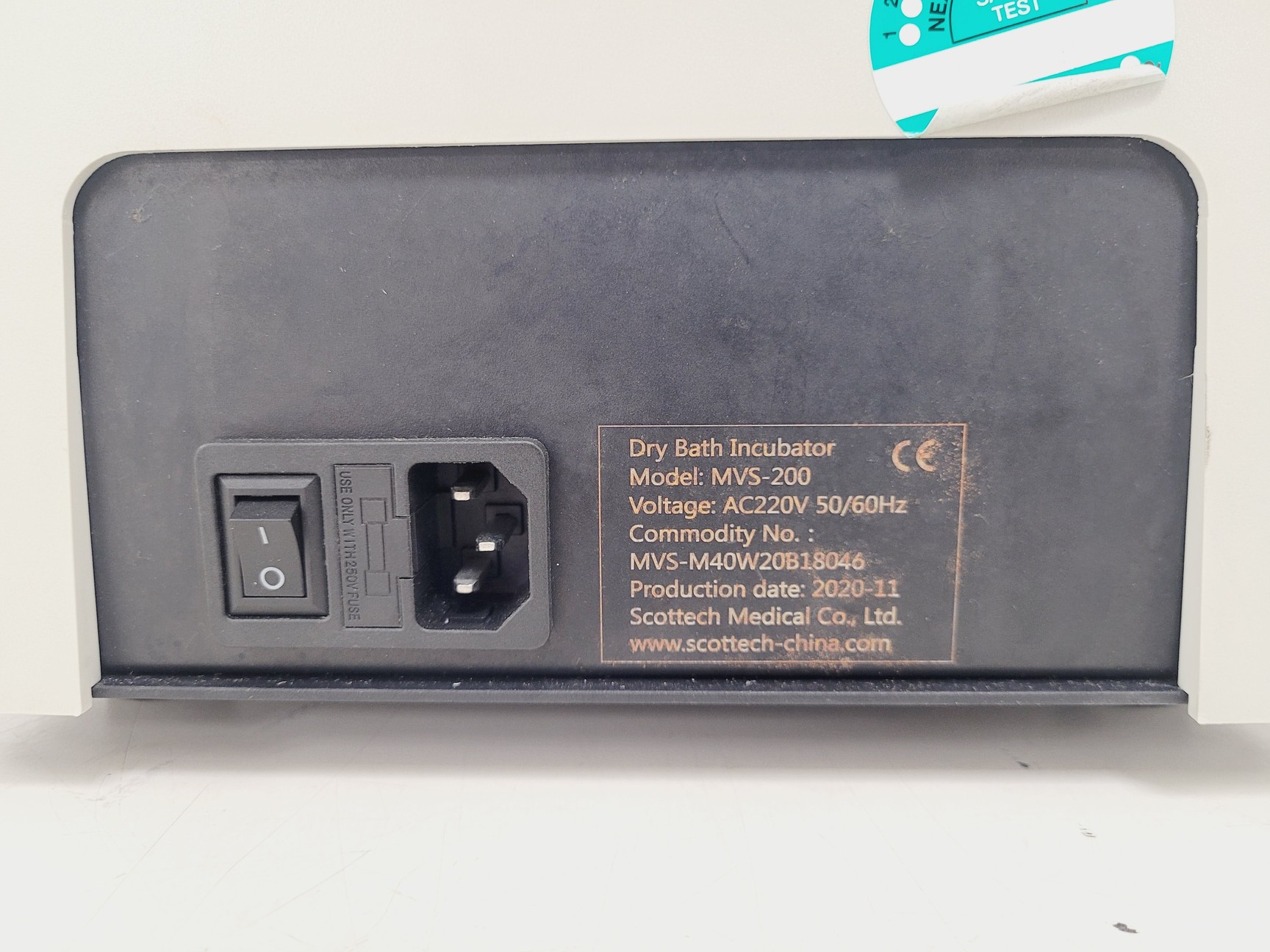 Image of Scottech Medical MVESURE MVS-200 Dry Block Heater