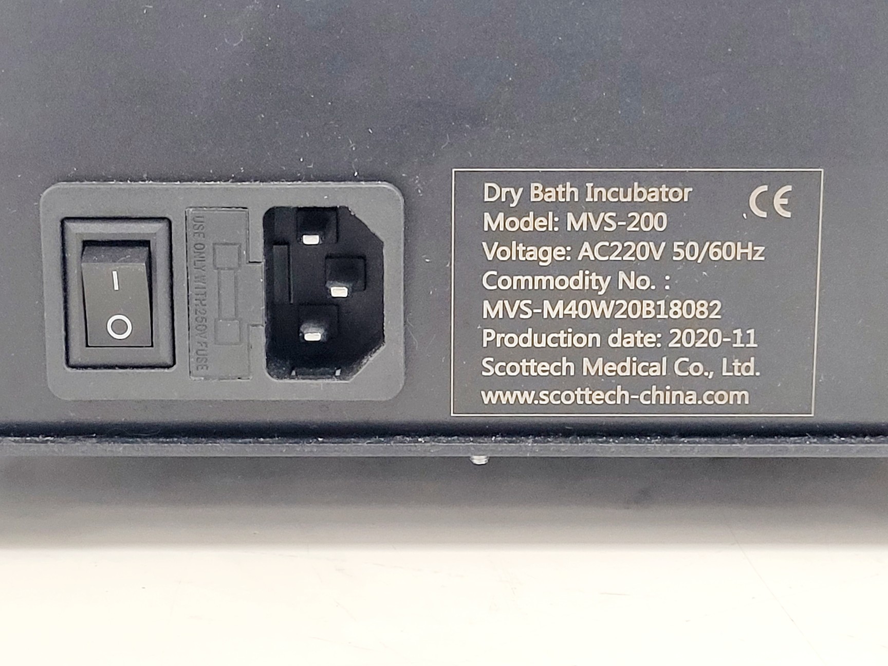 Image of Scottech Medical MVESURE MVS-200 Dry Block Heater