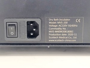 Thumbnail image of Scottech Medical MVESURE MVS-200 Dry Block Heater