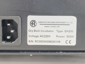 Thumbnail image of Hangzhou Ruicheng Instrument DH200 Dry Block Heater