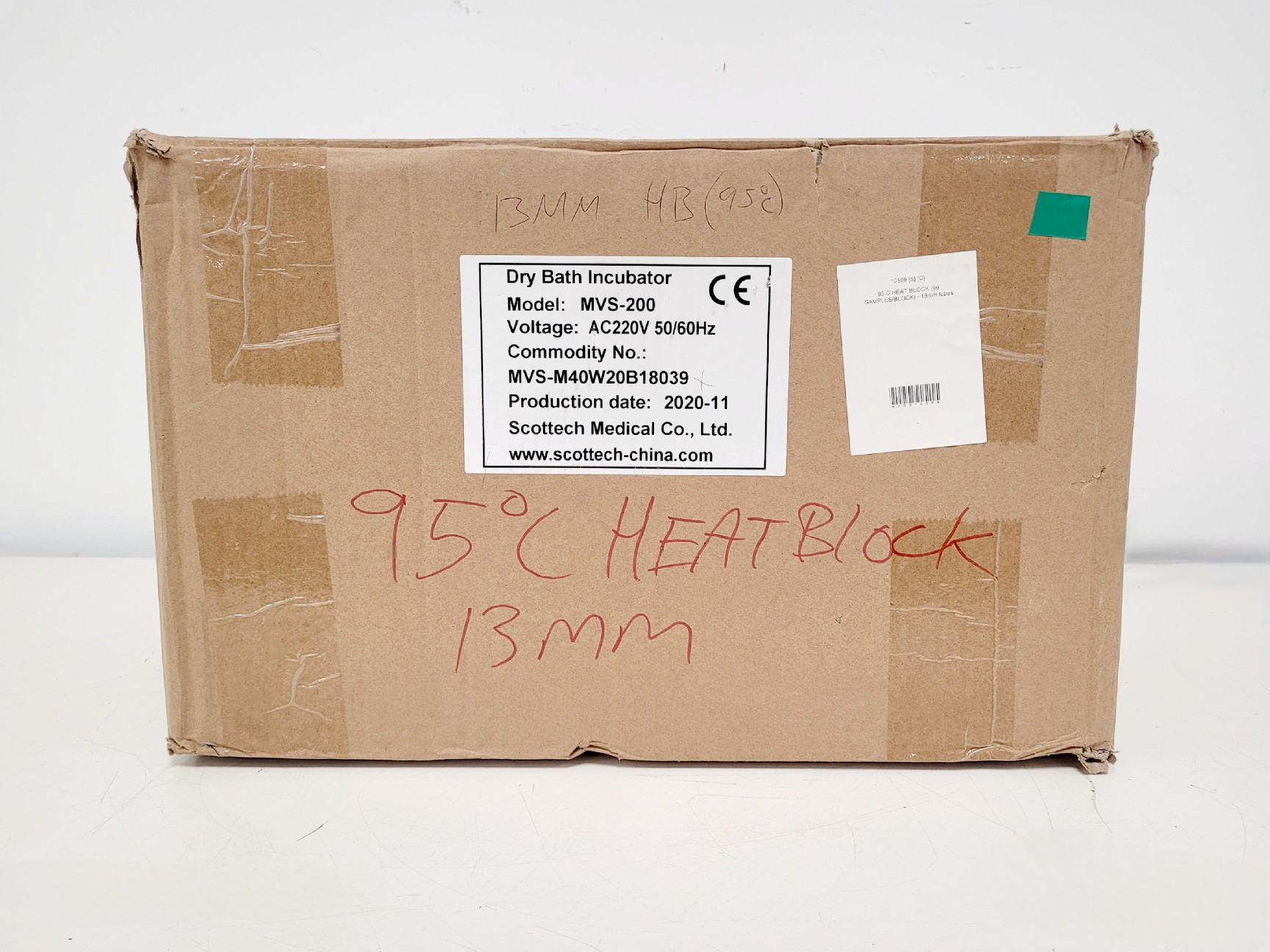 Image of Scottech Medical MVESURE MVS-200 Dry Block Heater