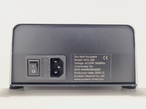 Thumbnail image of Scottech Medical MVESURE MVS-200 Dry Block Heater