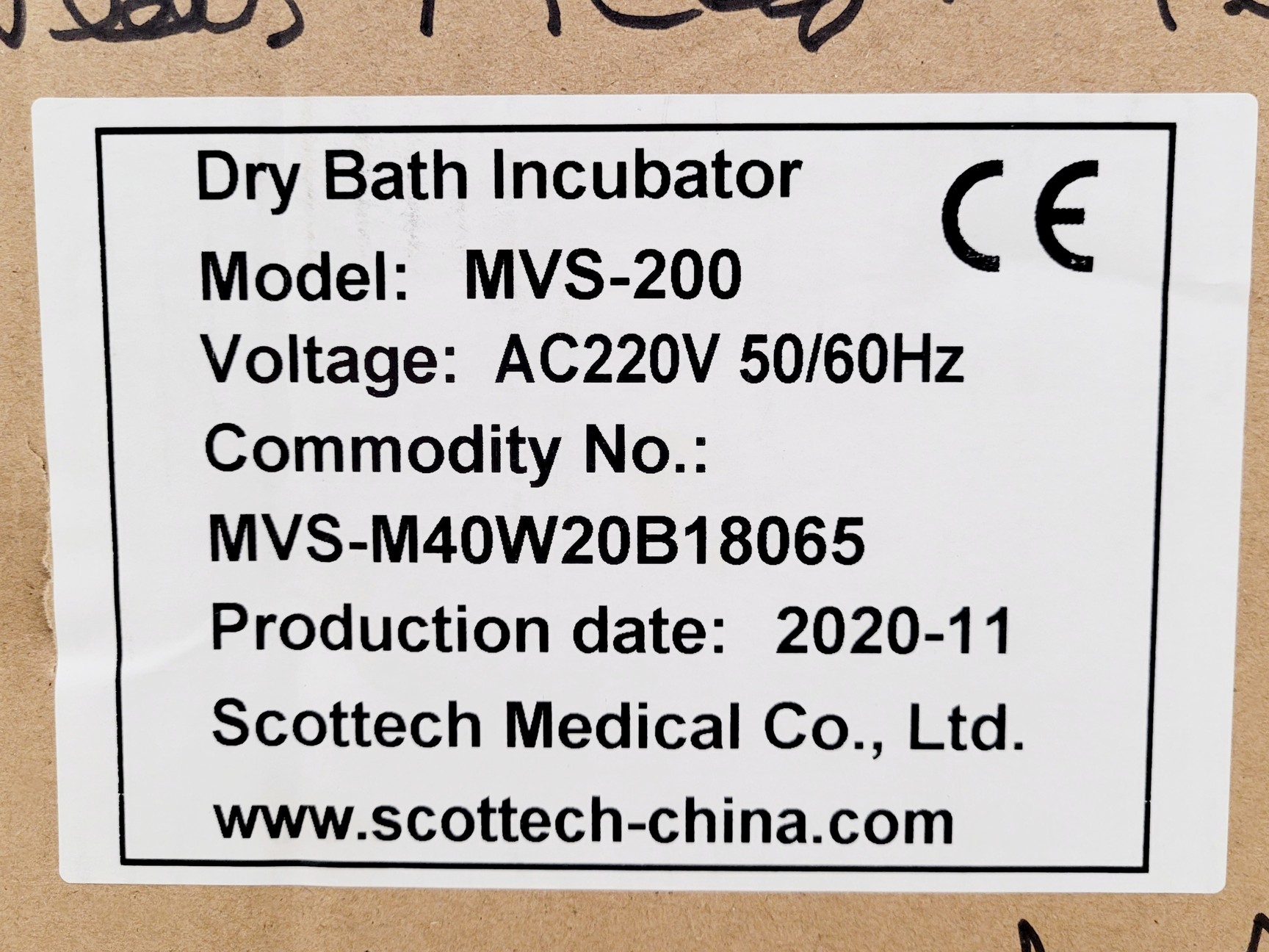 Image of Scottech Medical MVESURE MVS-200 Dry Block Heater
