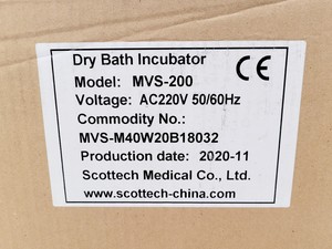 Thumbnail image of Scottech Medical MVESURE MVS-200 Dry Block Heater