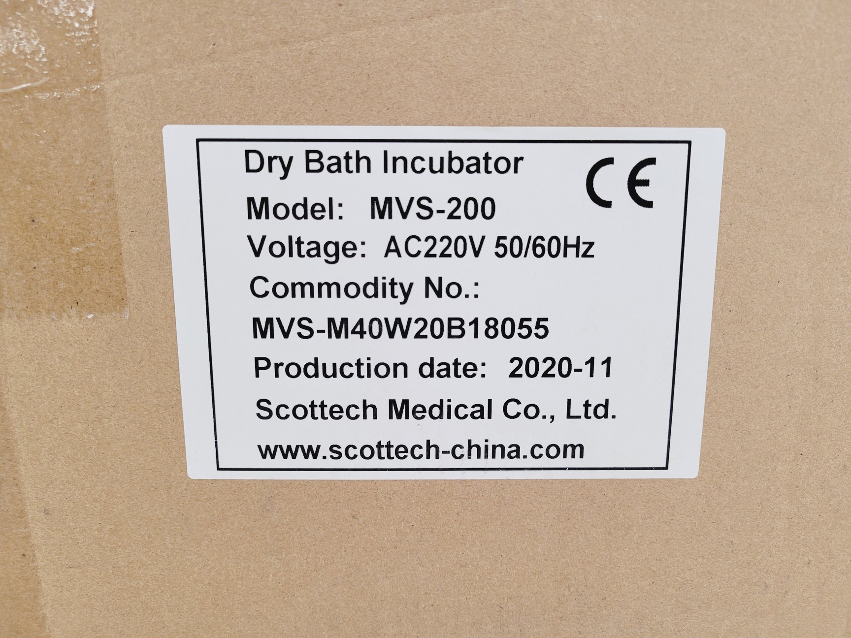 Image of Scottech Medical MVESURE MVS-200 Dry Block Heater