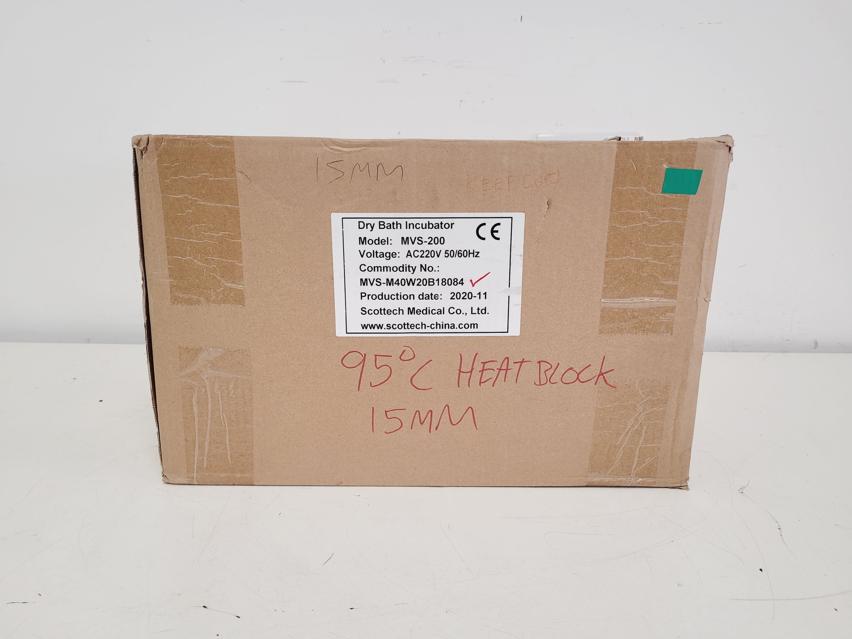 Image of Scottech Medical MVESURE MVS-200 Dry Block Heater