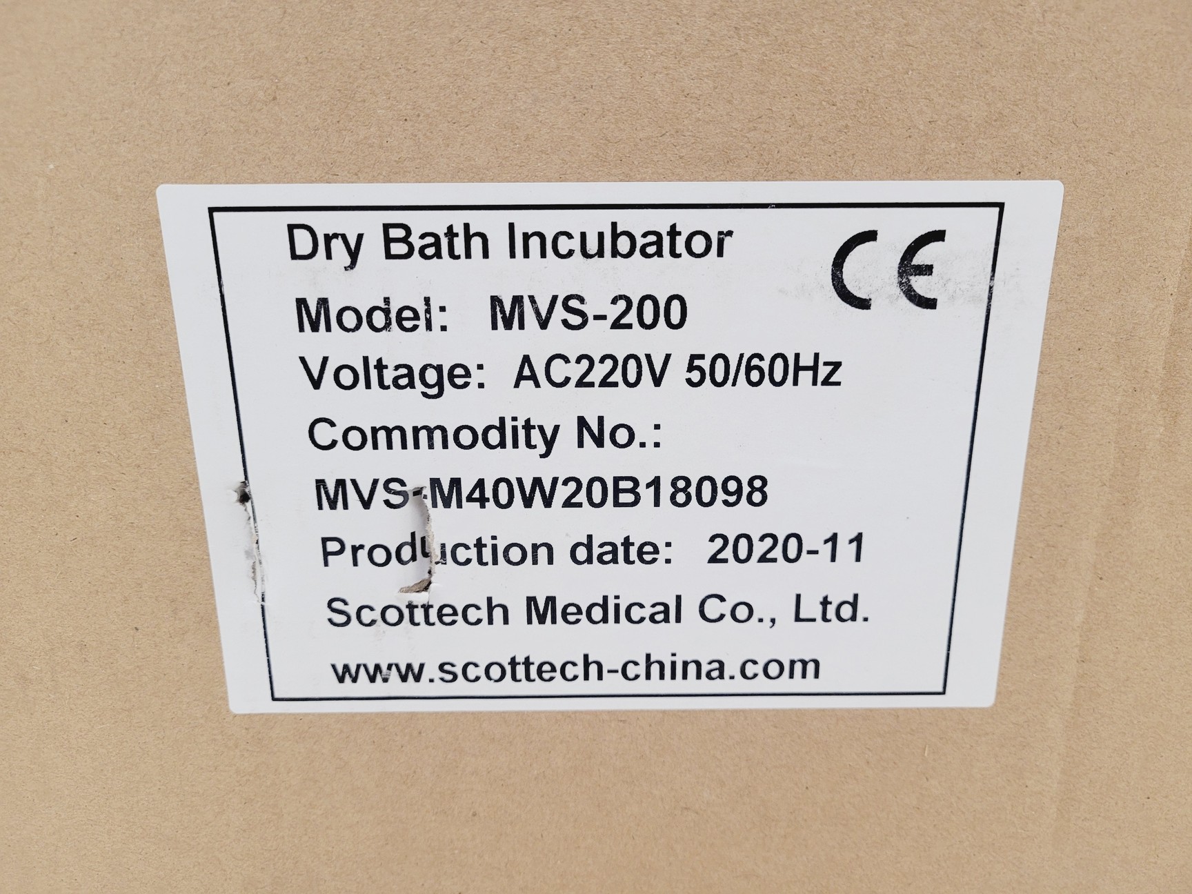 Image of Scottech Medical MVESURE MVS-200 Dry Block Heater