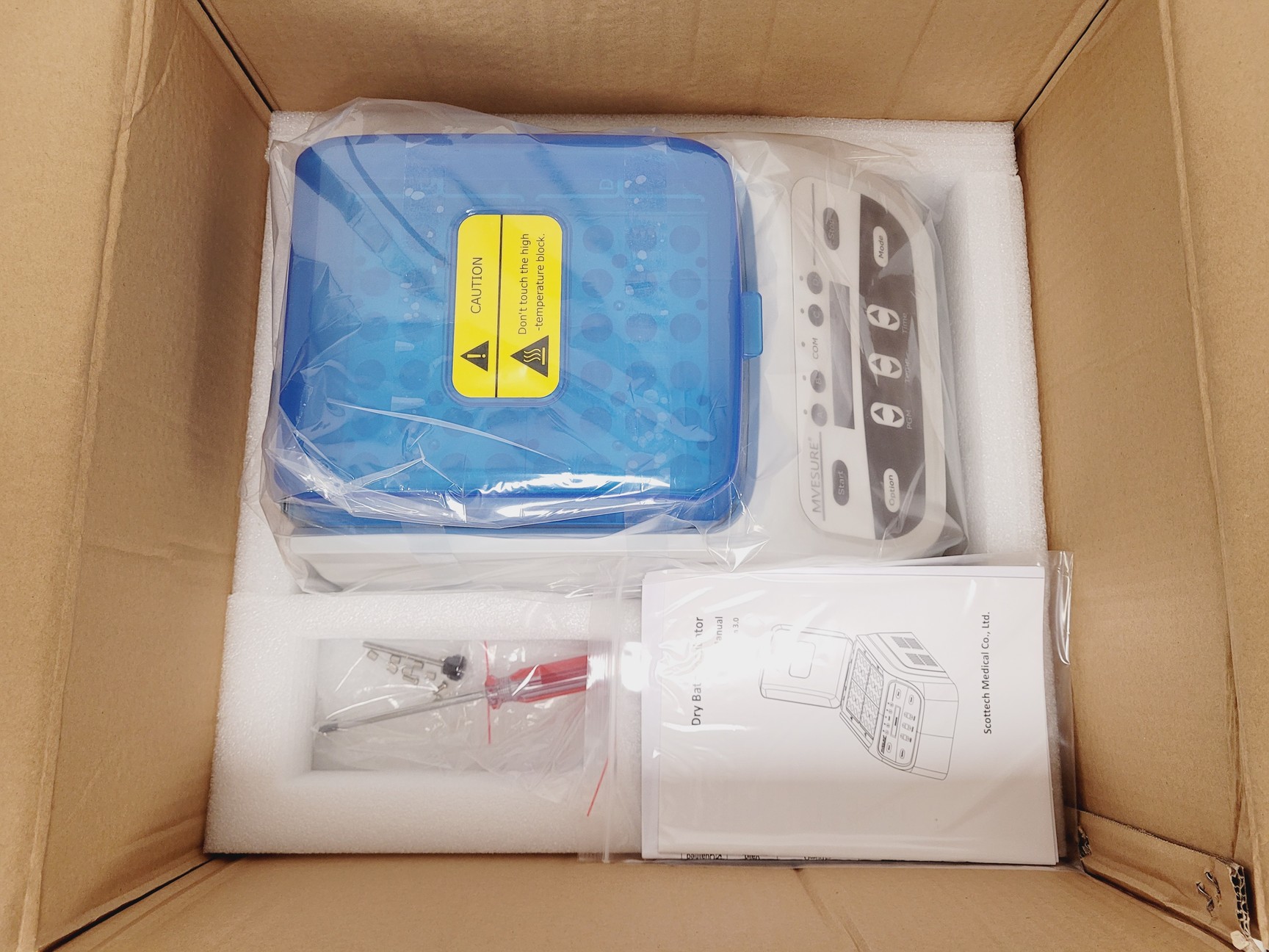 Image of Scottech Medical MVESURE MVS-200 Dry Block Heater