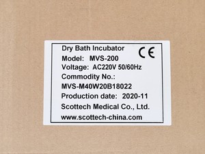 Thumbnail image of Scottech Medical MVESURE MVS-200 Dry Block Heater