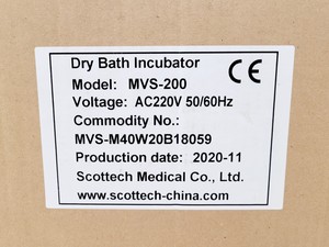 Thumbnail image of Scottech Medical MVESURE MVS-200 Dry Block Heater