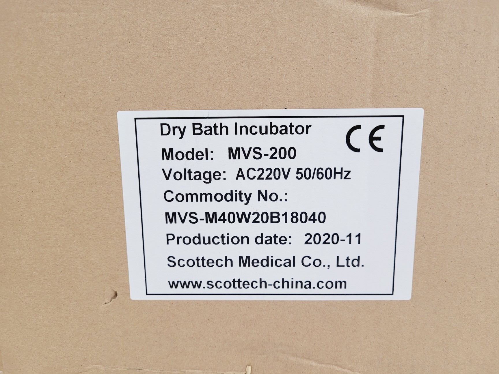 Image of Scottech Medical MVESURE MVS-200 Dry Block Heater