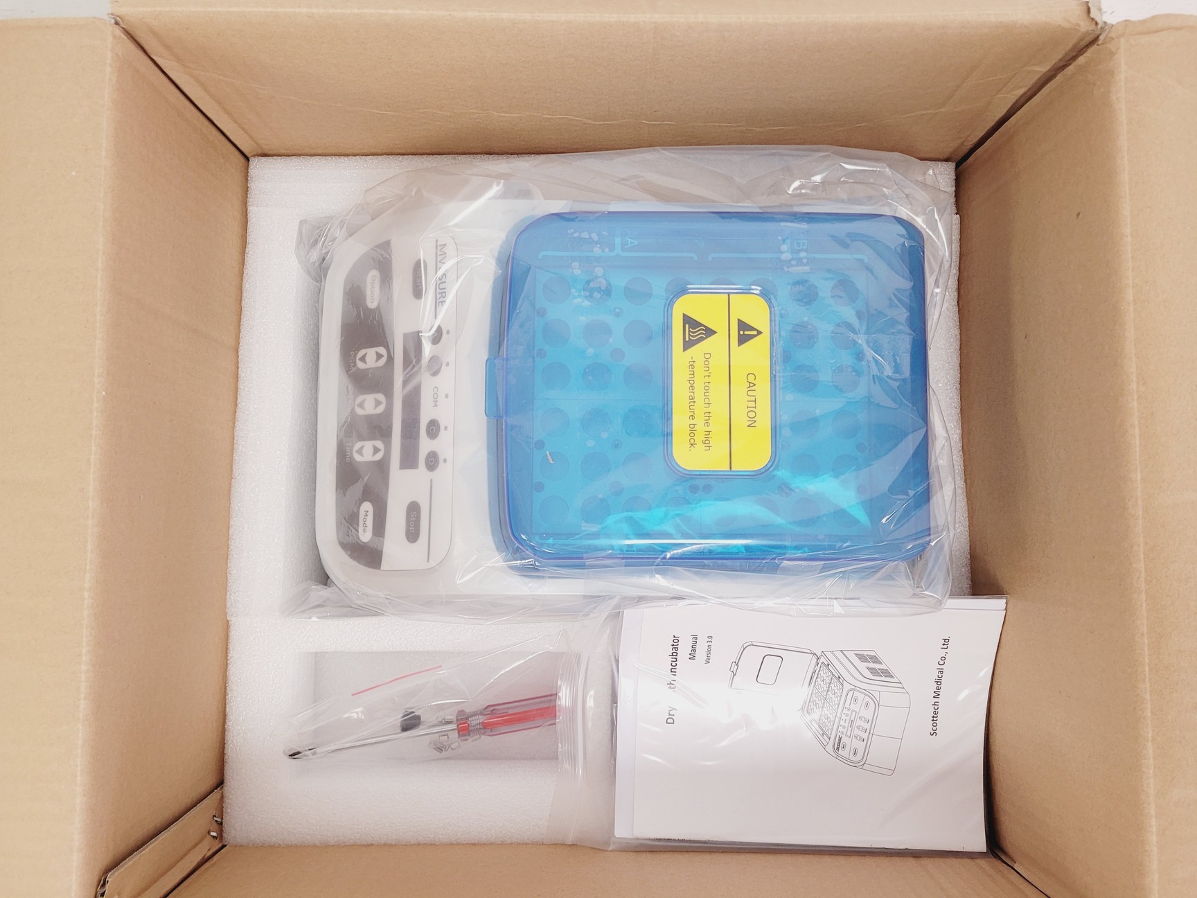 Image of Scottech Medical MVESURE MVS-200 Dry Block Heater