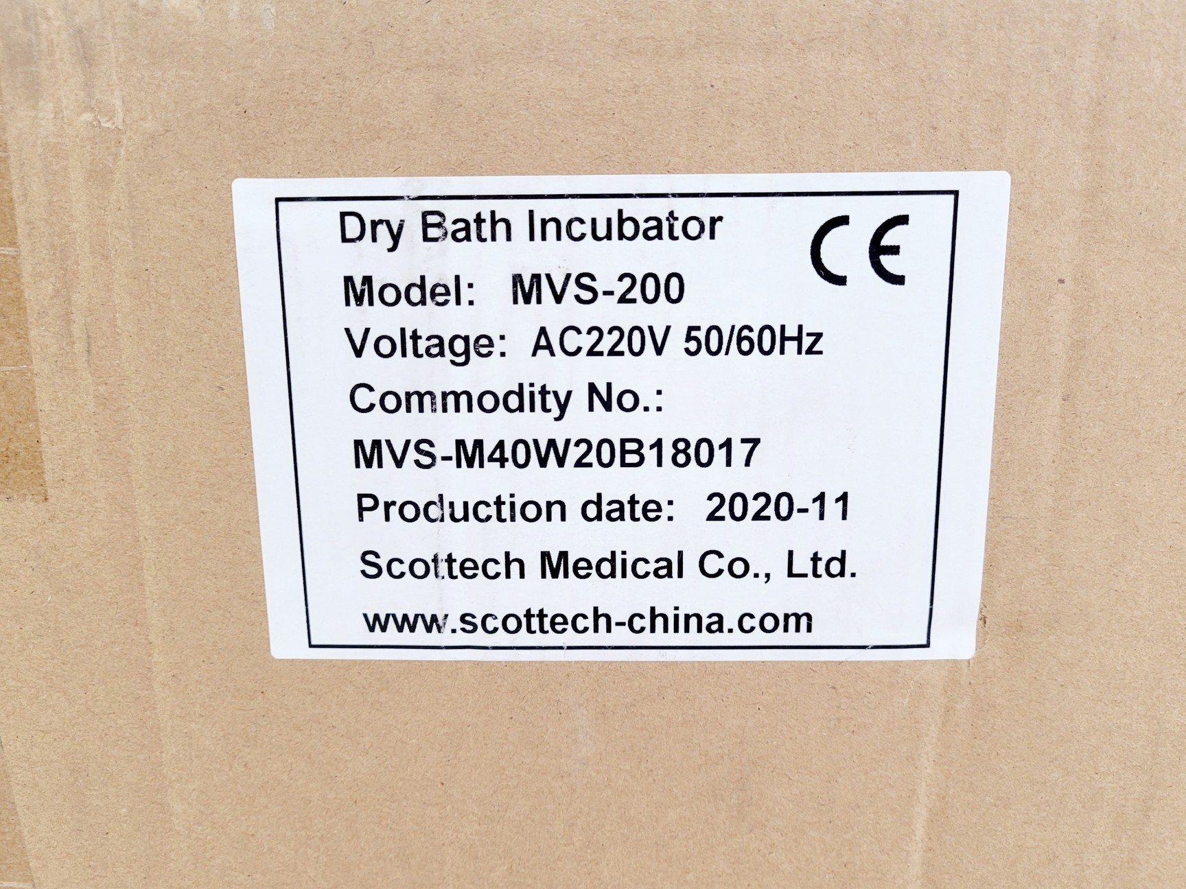 Image of Scottech Medical MVESURE MVS-200 Dry Block Heater