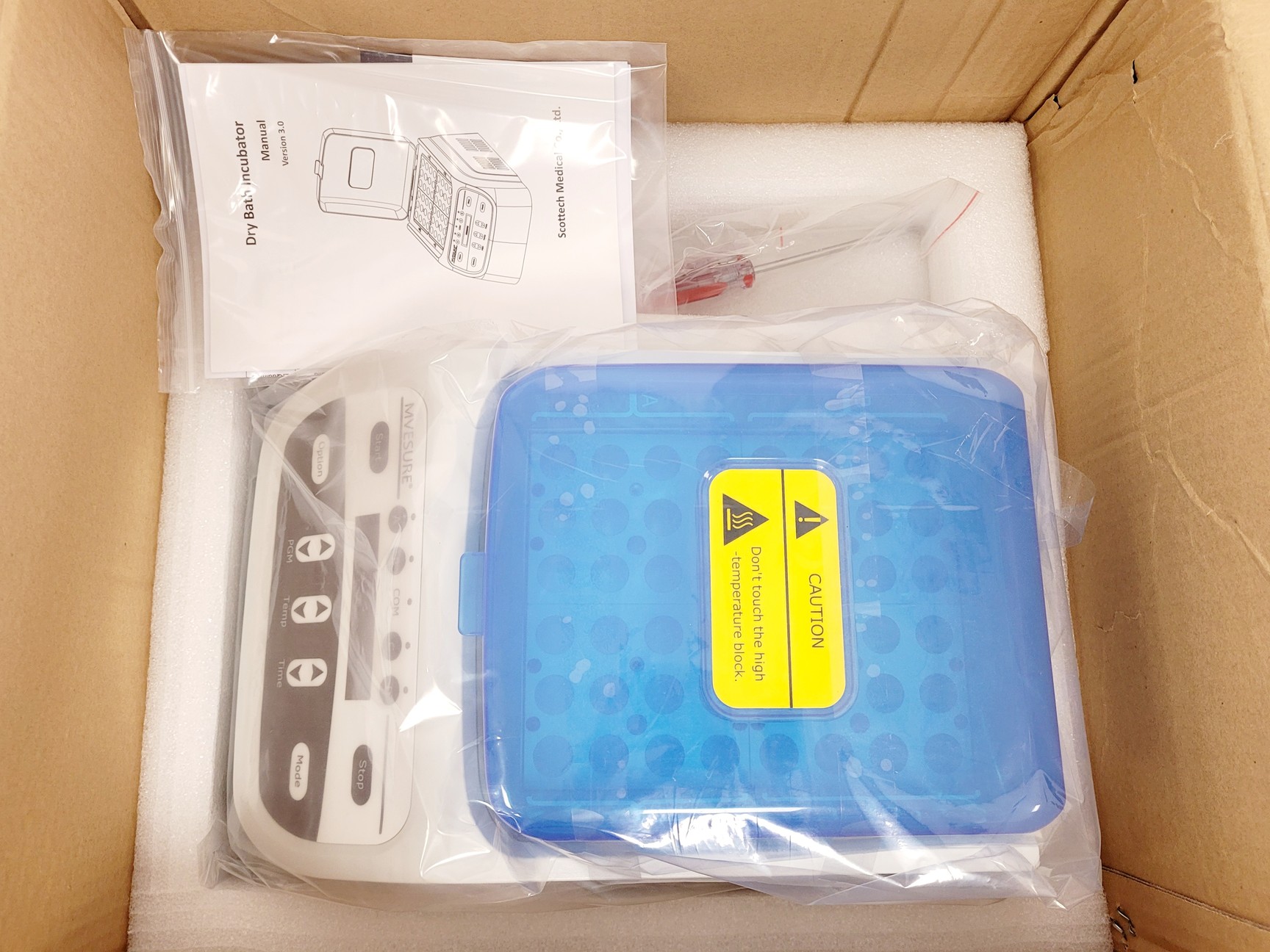 Image of Scottech Medical MVESURE MVS-200 Dry Block Heater
