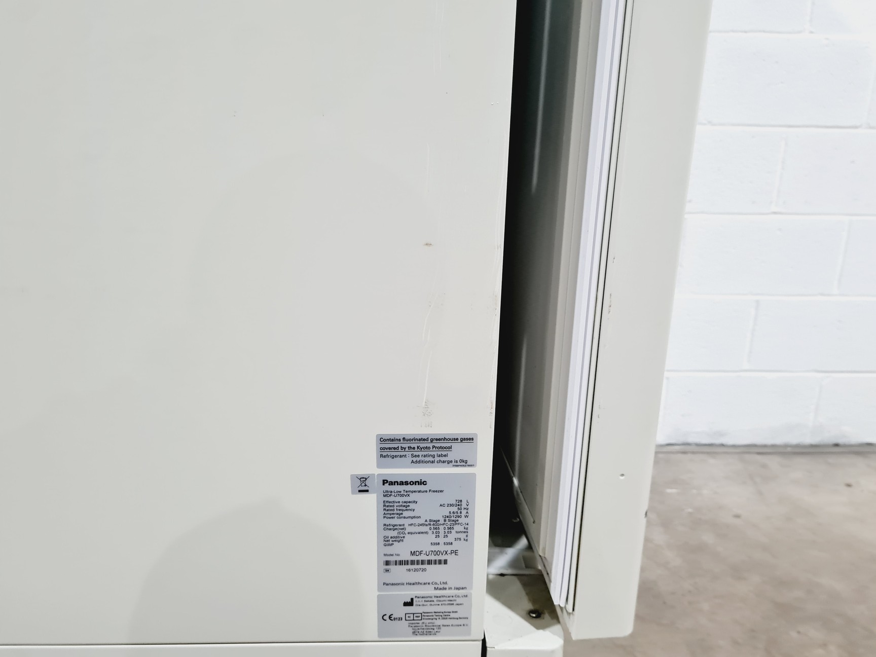 Image of Panasonic MDF-U700VX-PE Ultra-Low Temperature Freezer Lab